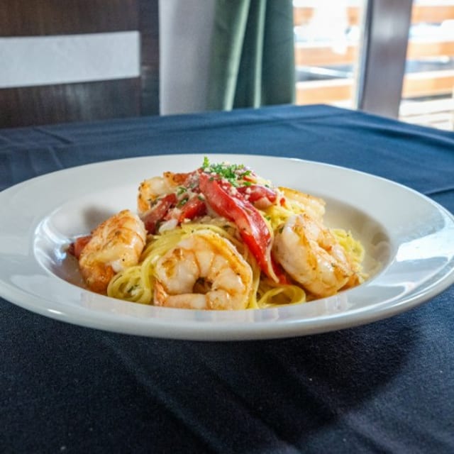 Scampi Spumante.