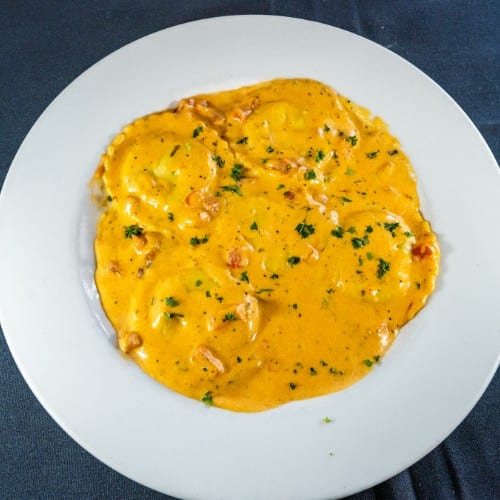 Ravioli Tre Formaggi.