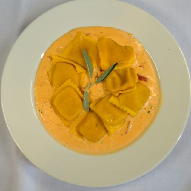 Butternut Squash Ravioli.