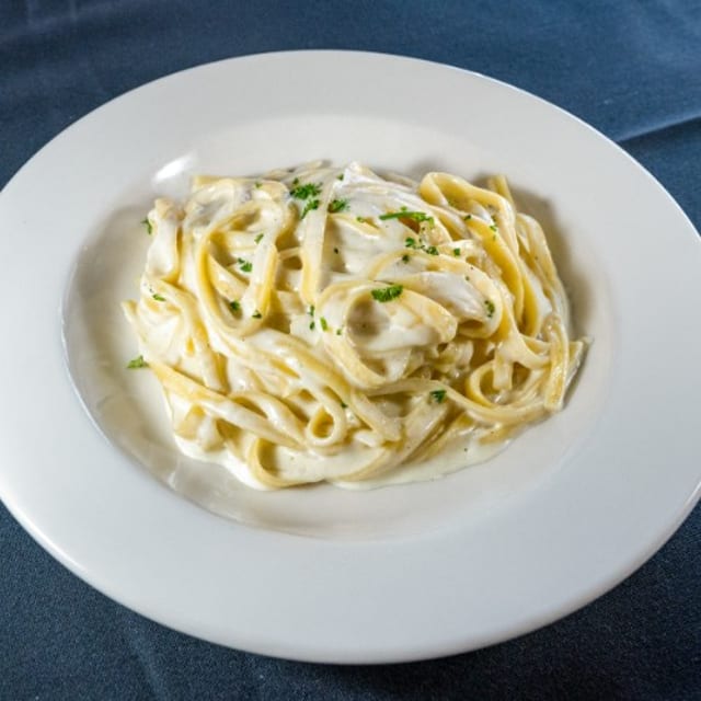 Fettuccine Alfredo.