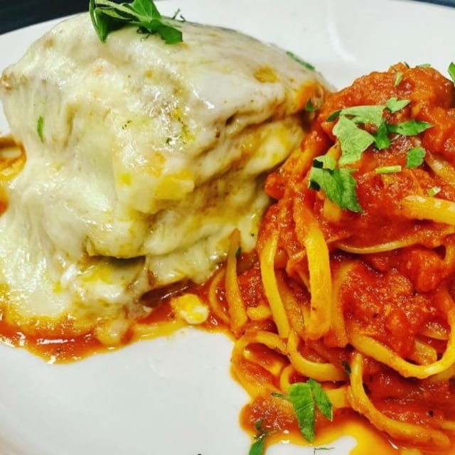 Melanzane Alla Parmigiana.