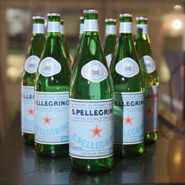 Aqua San Pellegrino.