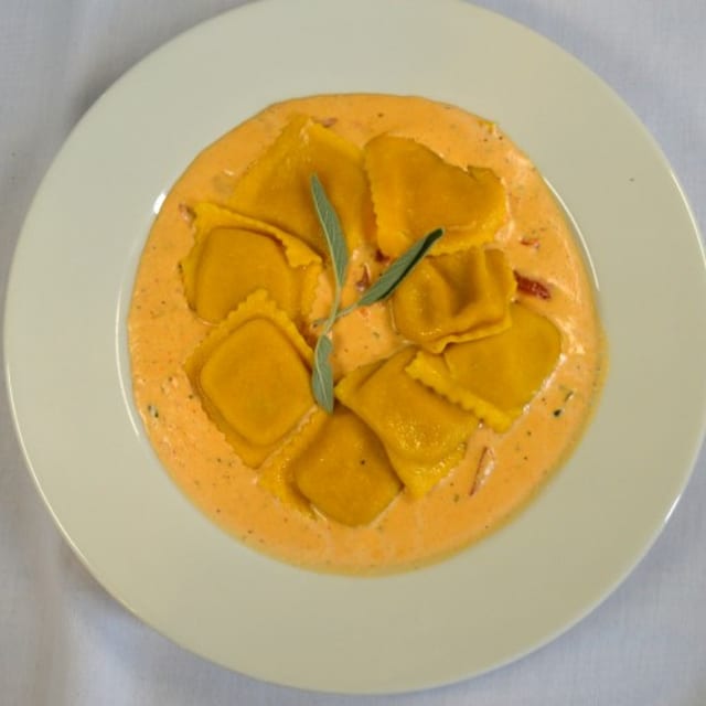 Butternut Squash Ravioli.